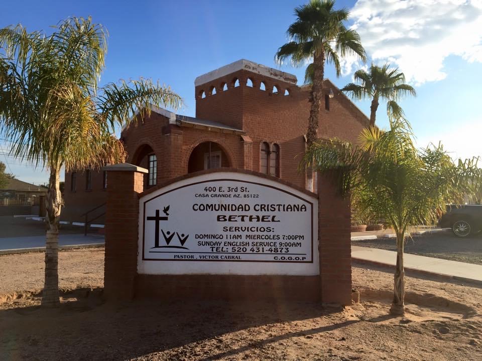Comunidad Cristiana Bethel | 400 E 3rd St, Casa Grande, AZ 85122, USA | Phone: (520) 371-6964