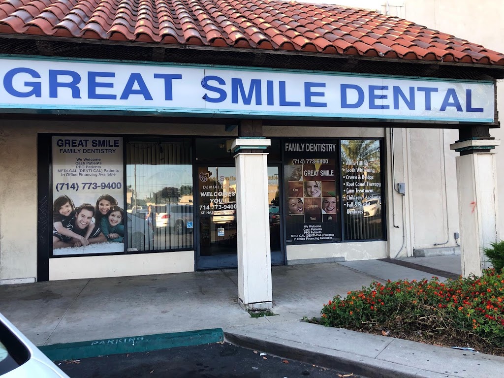 Great Smile Dental Practice | 1835 W Orangethorpe Ave, Fullerton, CA 92833, USA | Phone: (714) 747-9644