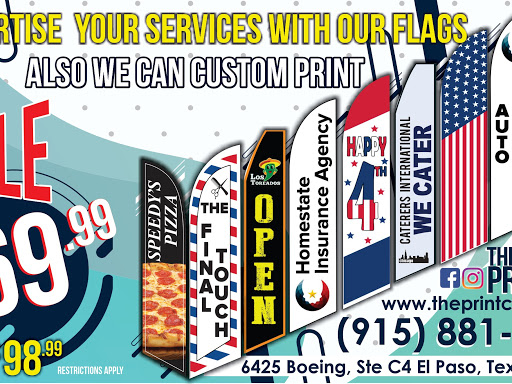 The Print Co. | 6425 Boeing Dr ste c-4, El Paso, TX 79925, USA | Phone: (915) 881-8700