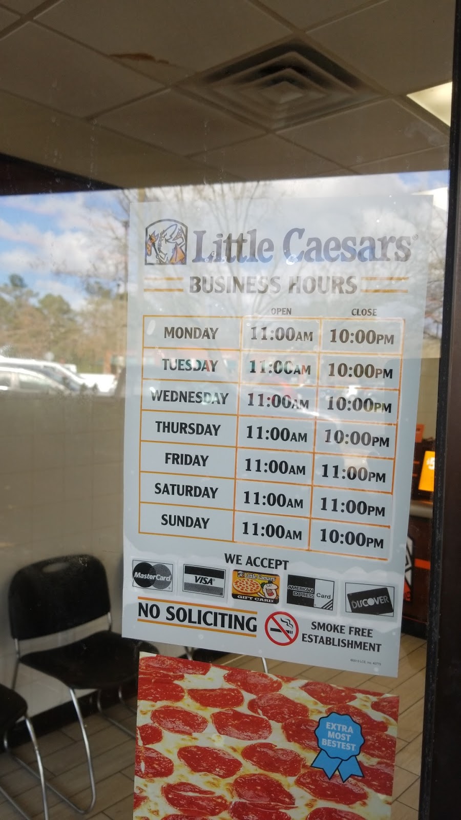 Little Caesars Pizza | 203 Timber Dr WEST, Garner, NC 27529, USA | Phone: (919) 772-7775