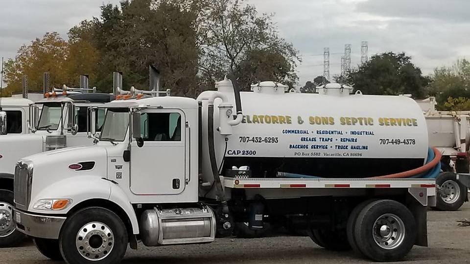 Delatorre Septic and Trucking LLC | 7000 Leisure Town Rd, Vacaville, CA 95688, USA | Phone: (707) 449-4378