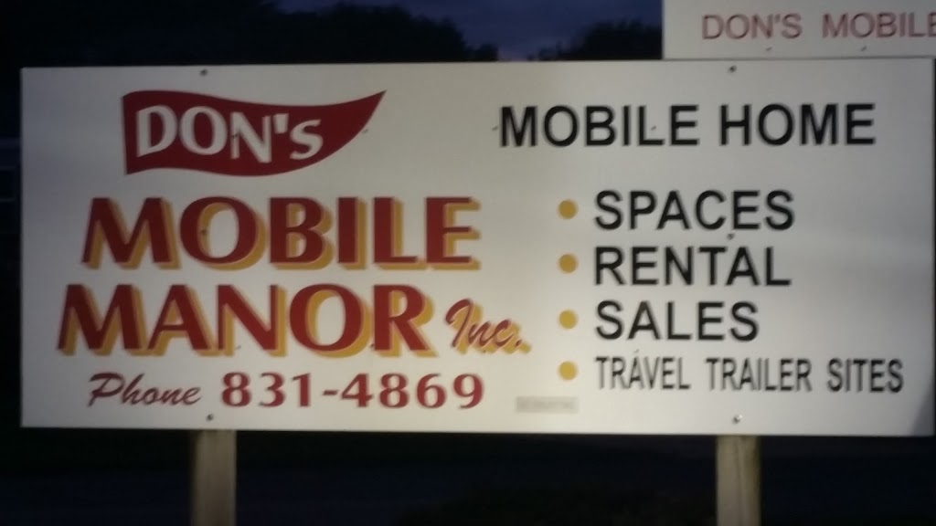 Dons Mobile Manor | 5441 Kalesey Ct, Waunakee, WI 53597, USA | Phone: (608) 831-4869