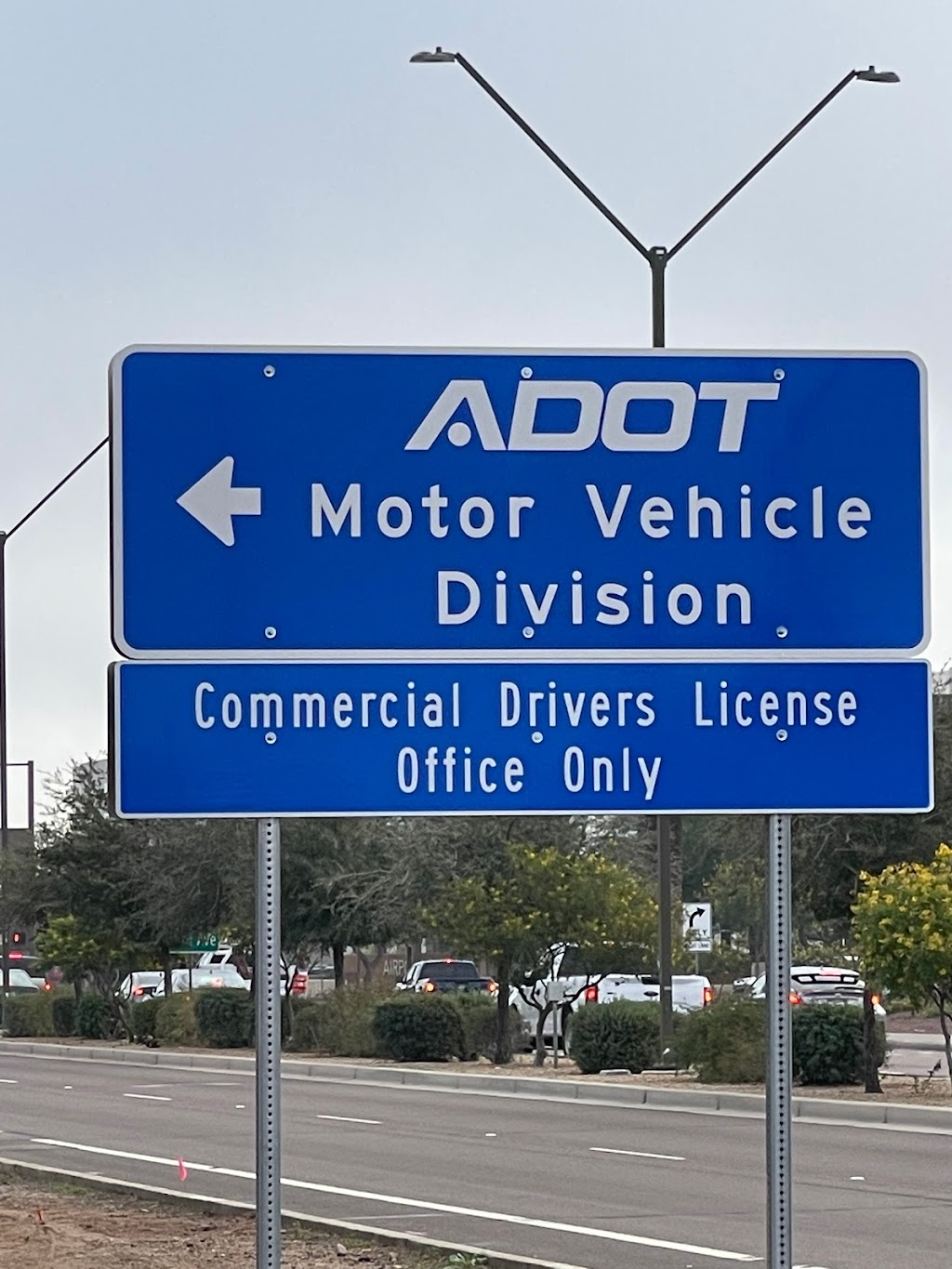 Arizona Department of Transportation Commercial Driver Licensing | 14370 W Van Buren St, Goodyear, AZ 85338, USA | Phone: (602) 255-0072
