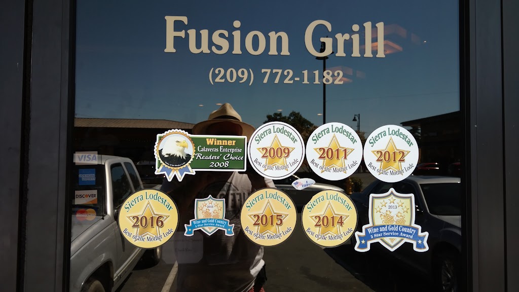 Fusion Grill | 1906 Vista Del Lago Dr D, Valley Springs, CA 95252, USA | Phone: (209) 772-1182