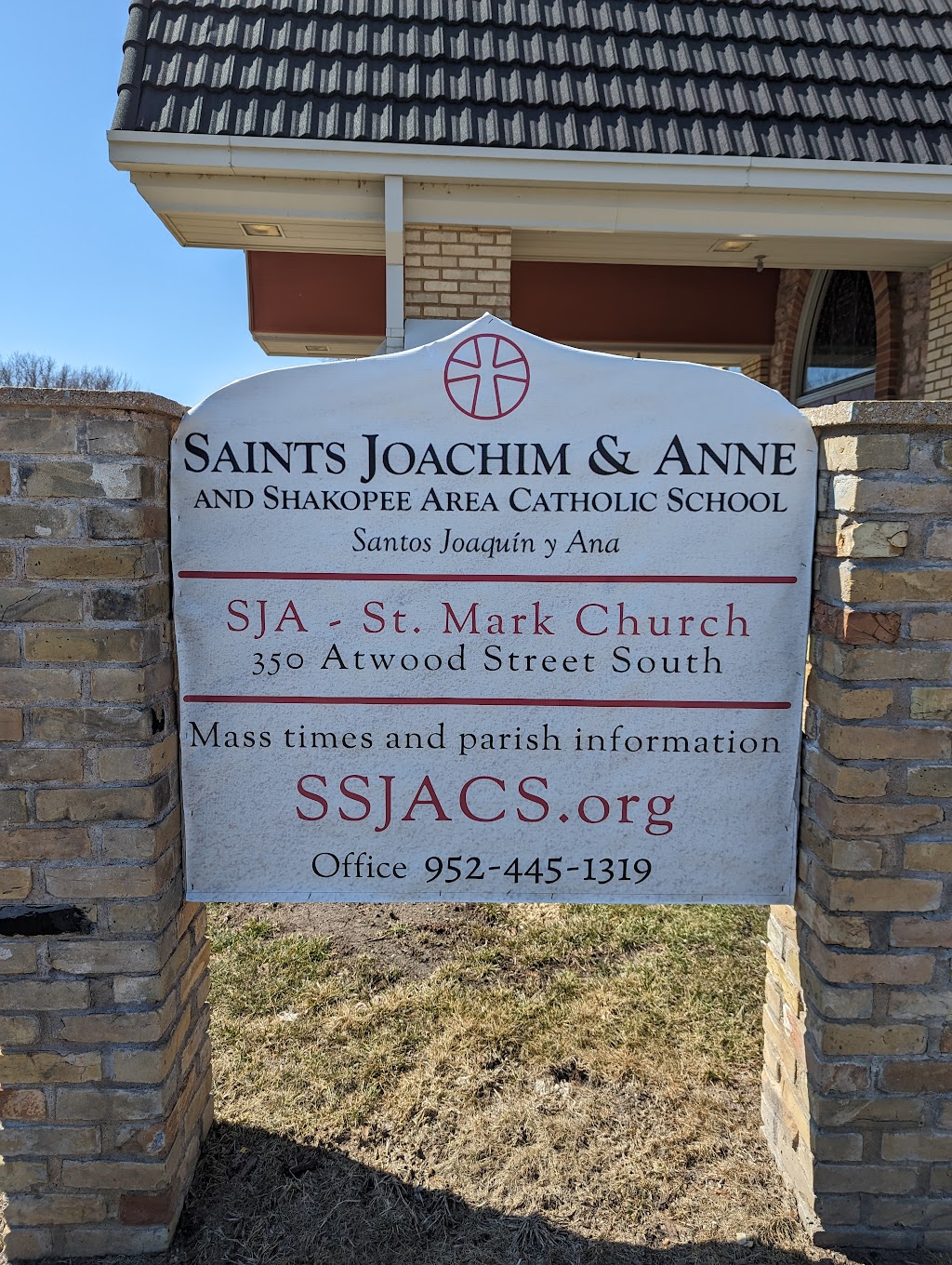 SJA - St. Mark Catholic Church | 350 Atwood St S, Shakopee, MN 55379, USA | Phone: (952) 445-1229