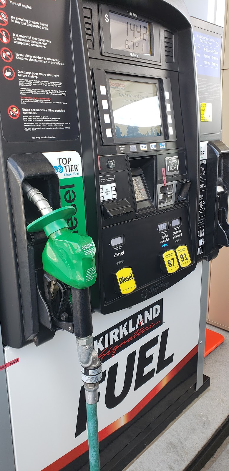 Costco Gas Station | 9700 E Kellogg Ave, Wichita, KS 67207, USA | Phone: (316) 226-7142