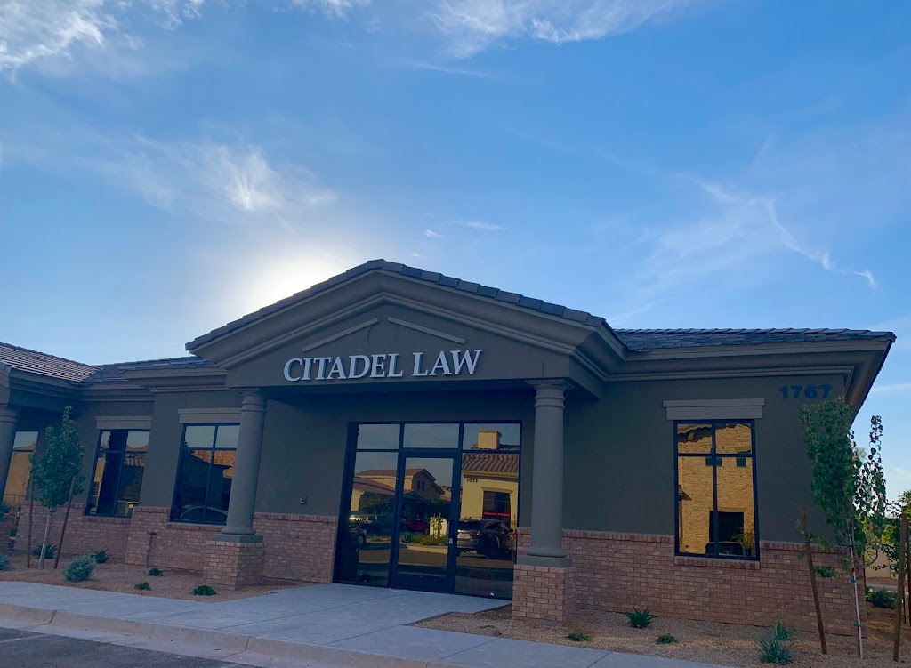 Citadel Law Firm PLLC | 1767 E Queen Creek Rd #1, Chandler, AZ 85286, USA | Phone: (480) 565-8020