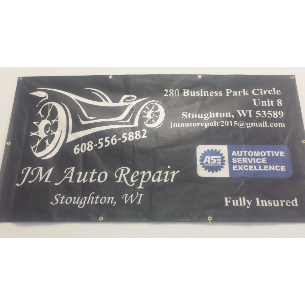 JM Auto Repair | 280 Business Park Cir unit 8, Stoughton, WI 53589, USA | Phone: (608) 556-5882