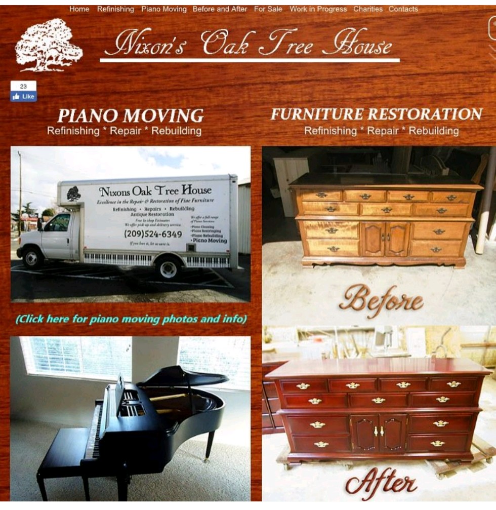 Nixons Oak Tree House -- Furniture and Piano Service | 301 Maze Blvd, Modesto, CA 95351, USA | Phone: (209) 524-6349