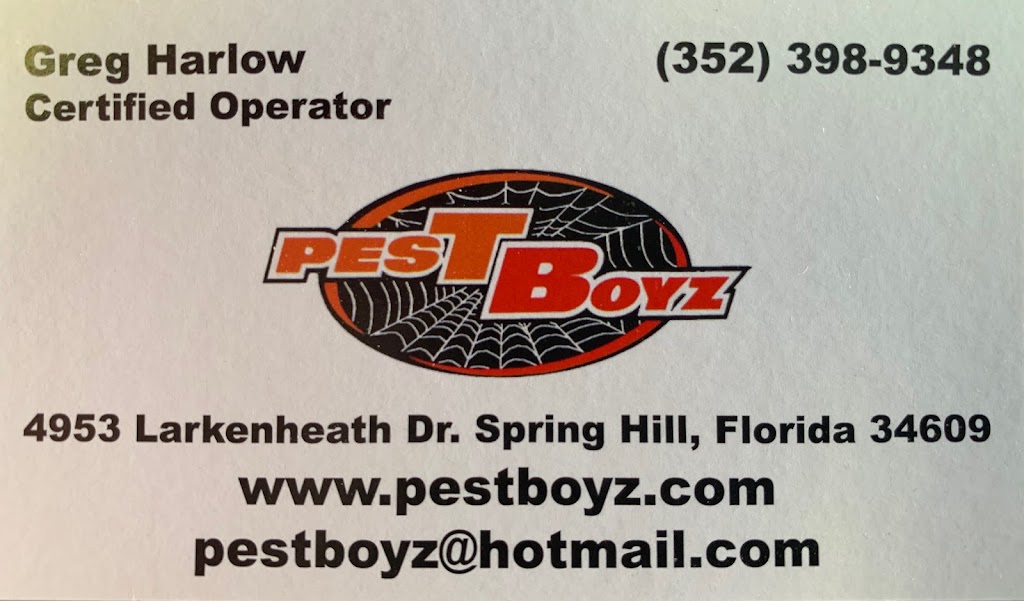 Pestboyz | 4953 Larkenheath Dr, Spring Hill, FL 34609, USA | Phone: (352) 398-9348