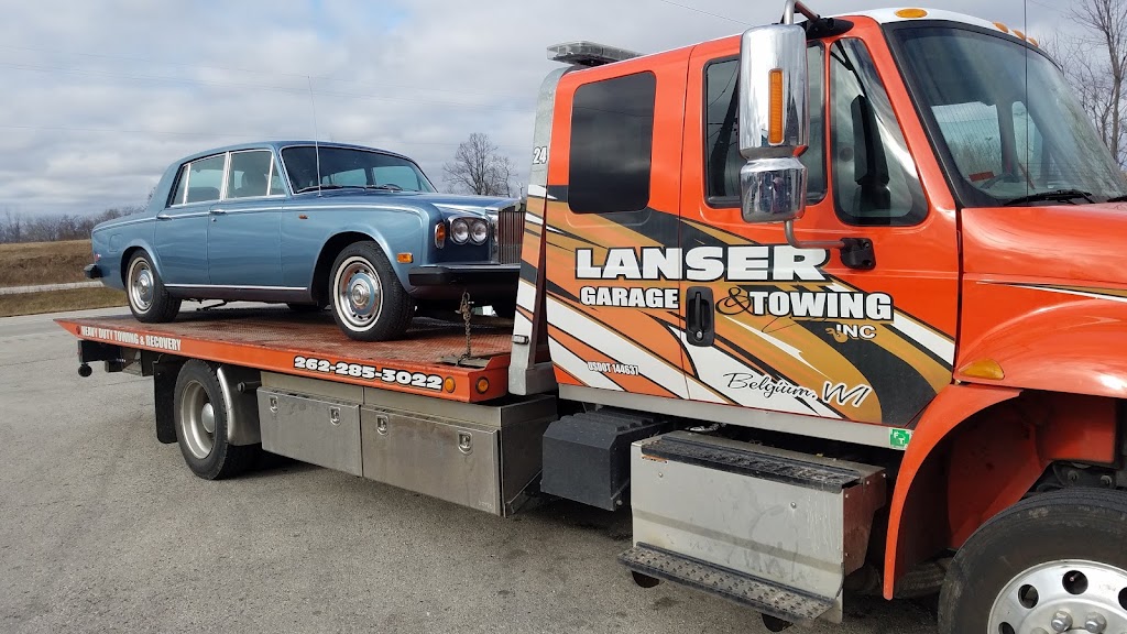 Lanser Garage & Towing, Inc. | 825 Main St, Belgium, WI 53004, USA | Phone: (262) 285-3022