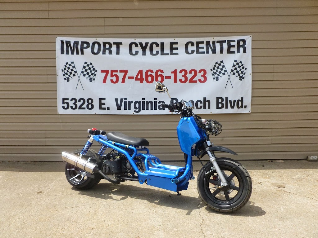 Import Cycle Center | 5328 E Virginia Beach Blvd, Norfolk, VA 23502 | Phone: (757) 466-1323