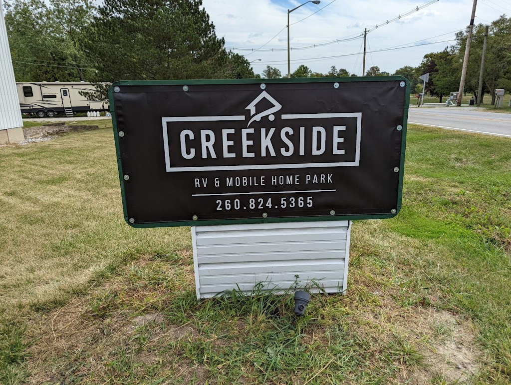 Creekside (Prev Mendenhalls) RV/Mobile Park | 3427 IN-124, Bluffton, IN 46714, USA | Phone: (260) 824-5365