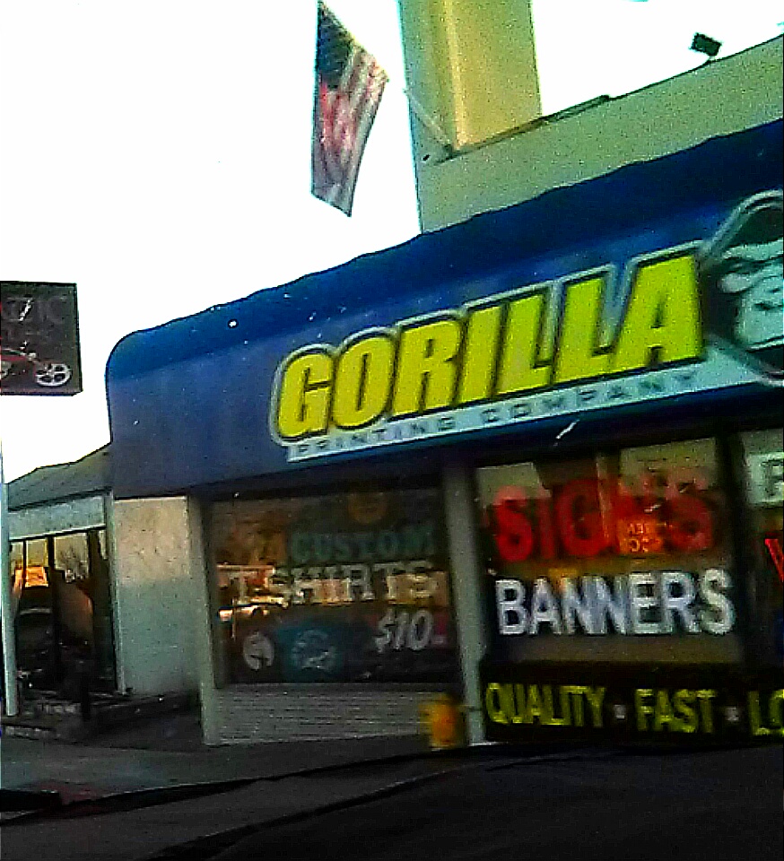 Gorilla Printing & Vehicle Wraps | 117 S Rosemead Blvd, Pasadena, CA 91107, USA | Phone: (626) 676-9051