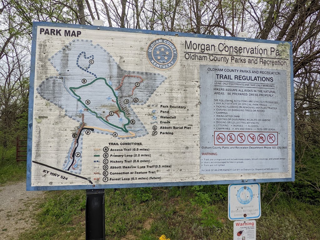 Morgan Conservation Park | 1200 KY-524, La Grange, KY 40031, USA | Phone: (502) 225-0655