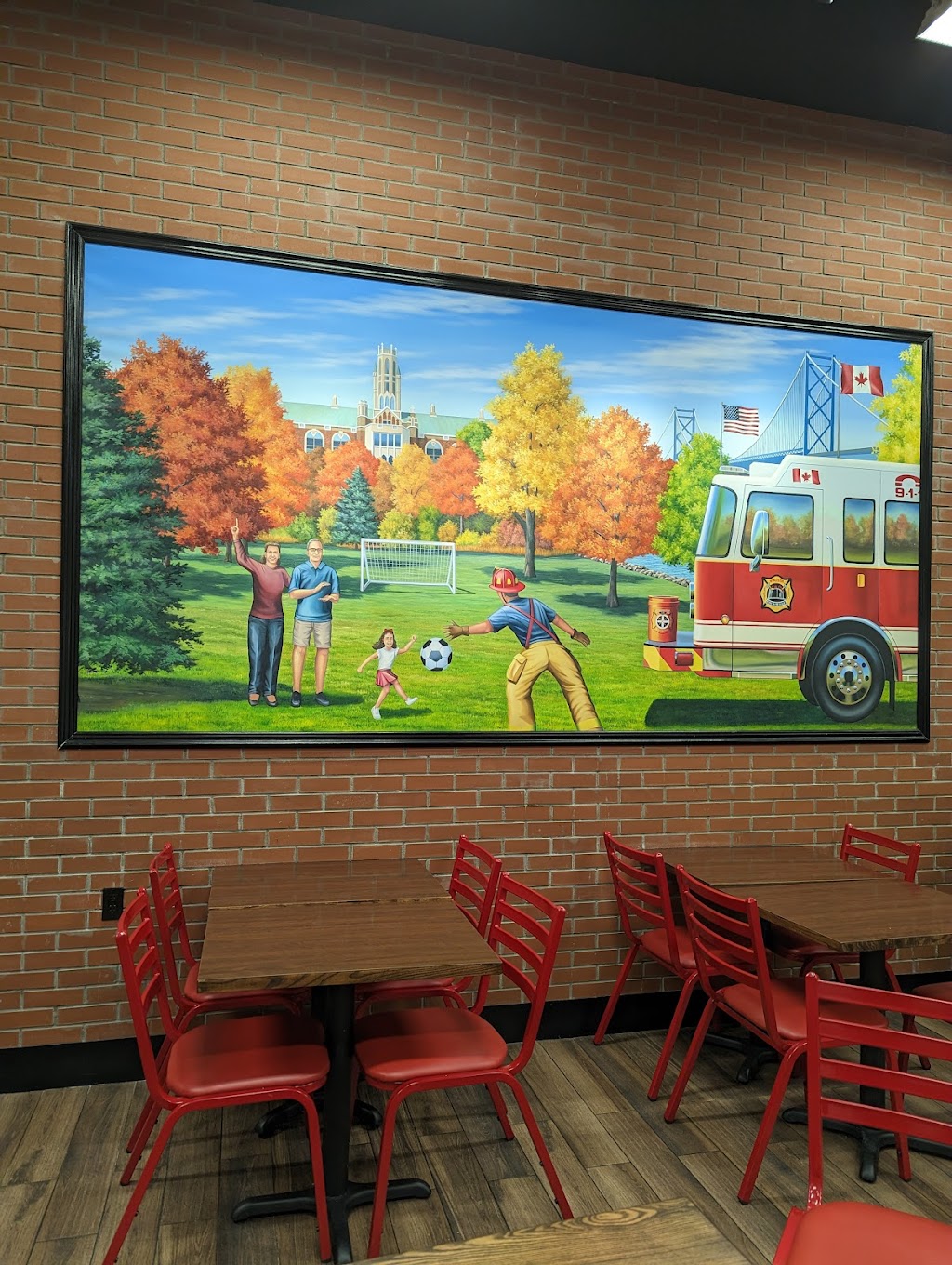 Firehouse Subs Windsor Huron Church | 1726 Huron Church Rd, Windsor, ON N9C 2L4, Canada | Phone: (519) 254-4871