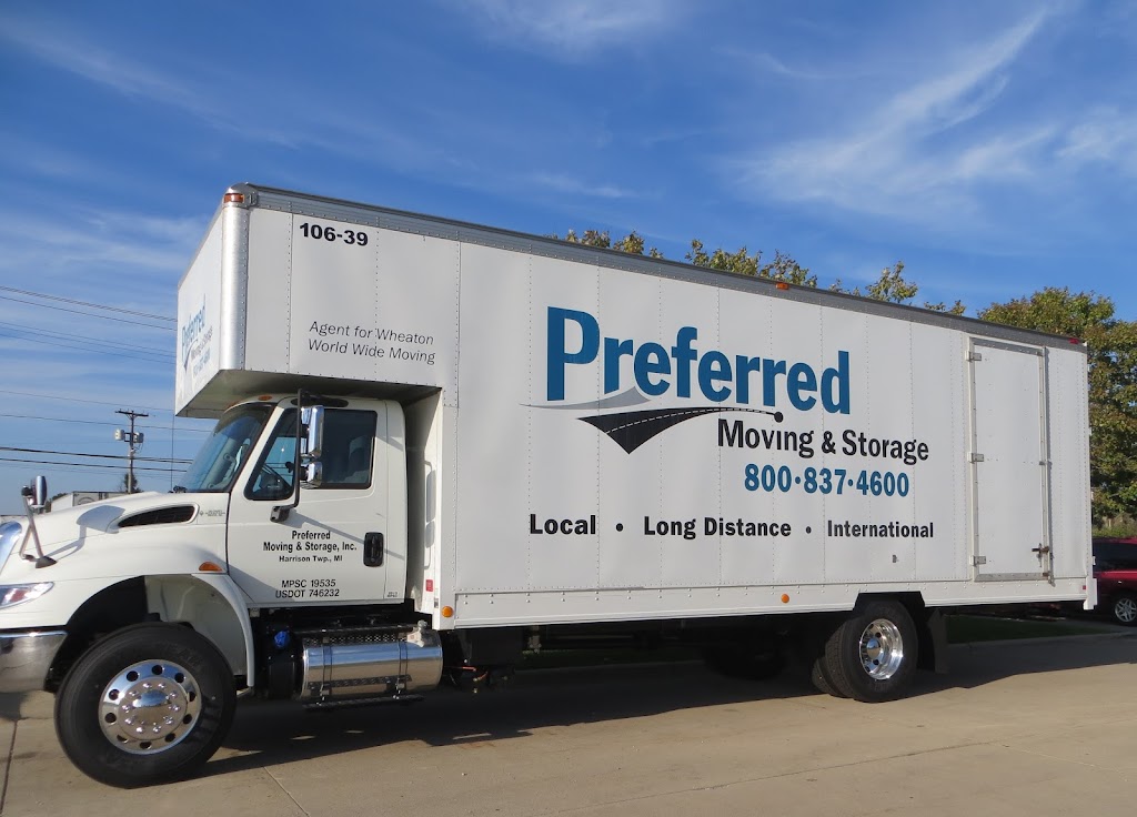 Preferred Moving & Storage | 42950 Executive Dr, Harrison Twp, MI 48045, USA | Phone: (586) 554-2022