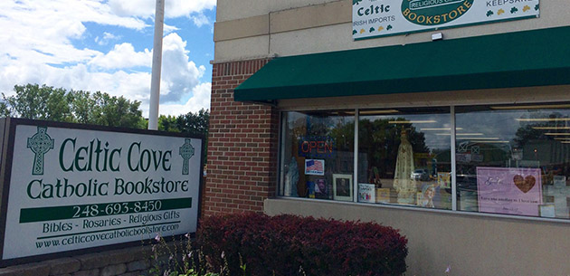 Celtic Cove Catholic Bookstore | 1120 S Lapeer Rd #150, Oxford, MI 48371, USA | Phone: (248) 693-8450