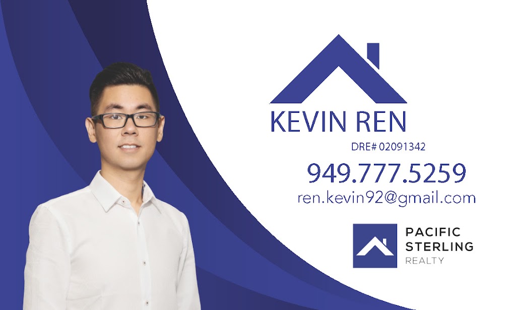 Kevin Ren - Pacific Sterling Realty | 980 Roosevelt Suite#220, Irvine, CA 92620 | Phone: (949) 777-5259