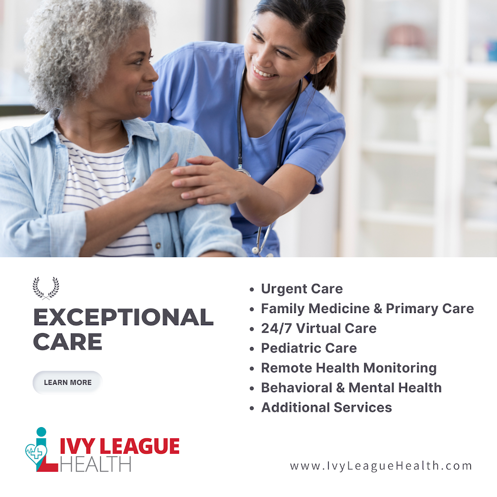Ivy League Urgent & Primary Care | 23541 Westheimer Pkwy Ste 160, Katy, TX 77494, USA | Phone: (713) 930-3227