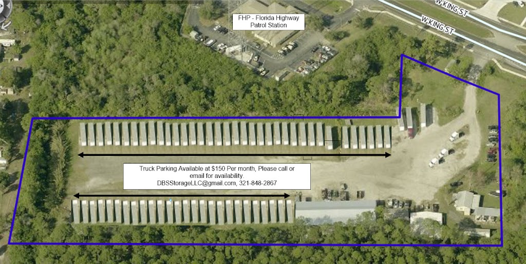 DBS Storage & Truck Parking | 3665 W King St, Cocoa, FL 32926, USA | Phone: (321) 848-2867