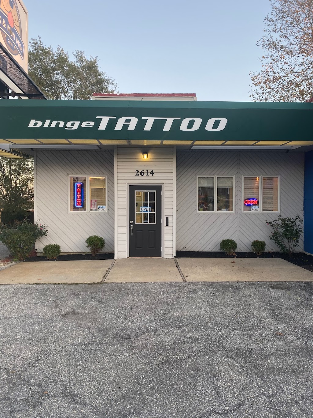 Binge Tattoo | 2614 Philadelphia Pike, Claymont, DE 19703, USA | Phone: (302) 798-6706