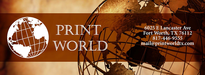 Print World | 6025 E Lancaster Ave, Fort Worth, TX 76112, USA | Phone: (817) 446-9555