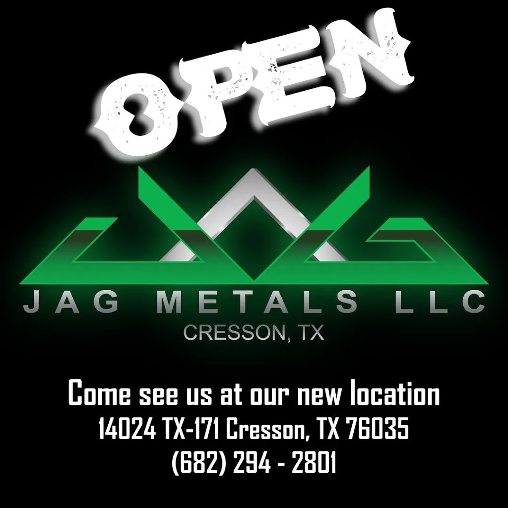 JAG Metals | 13912 TX-171, Cresson, TX 76035 | Phone: (682) 294-2801