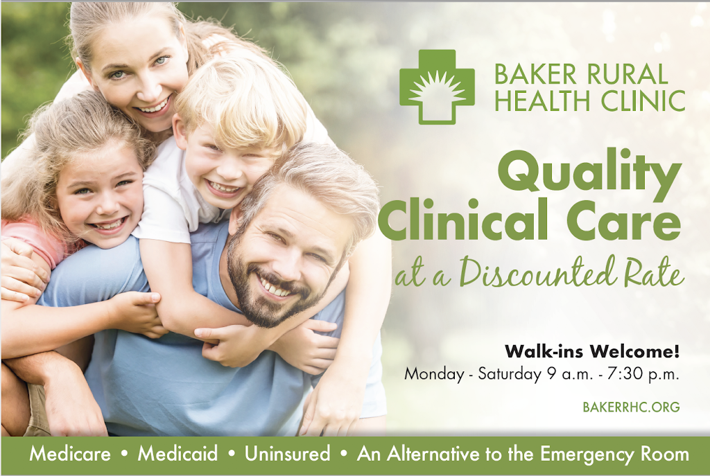 Baker Rural Health Clinic | 155 N 3rd St, Macclenny, FL 32063, USA | Phone: (904) 653-4700