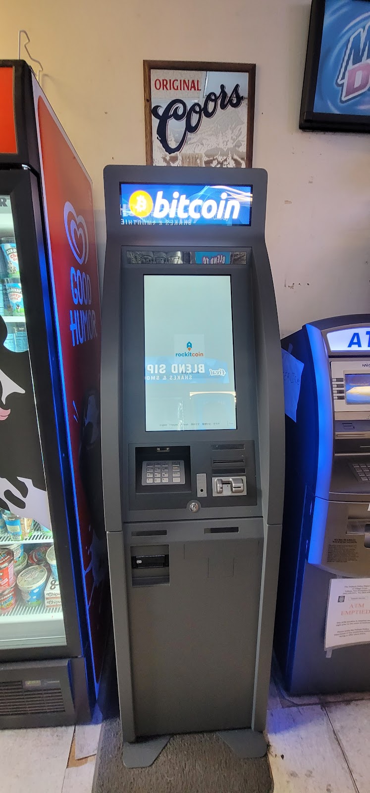 RockItCoin Bitcoin ATM | 32 Bridge St, Pelham, NH 03076, USA | Phone: (888) 702-5135