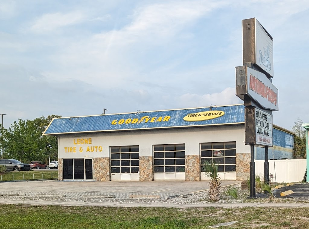 Goodyear Leone Auto Repair & Tire | 2424 US-19, Holiday, FL 34691, USA | Phone: (727) 934-5470