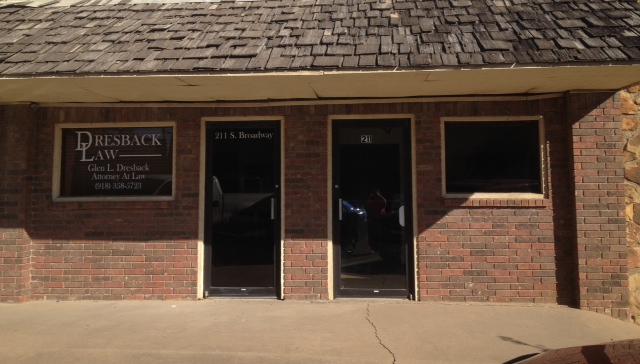 Dresback Law Office, P.L.L.C. | 211 S Broadway St, Cleveland, OK 74020, USA | Phone: (918) 358-5723