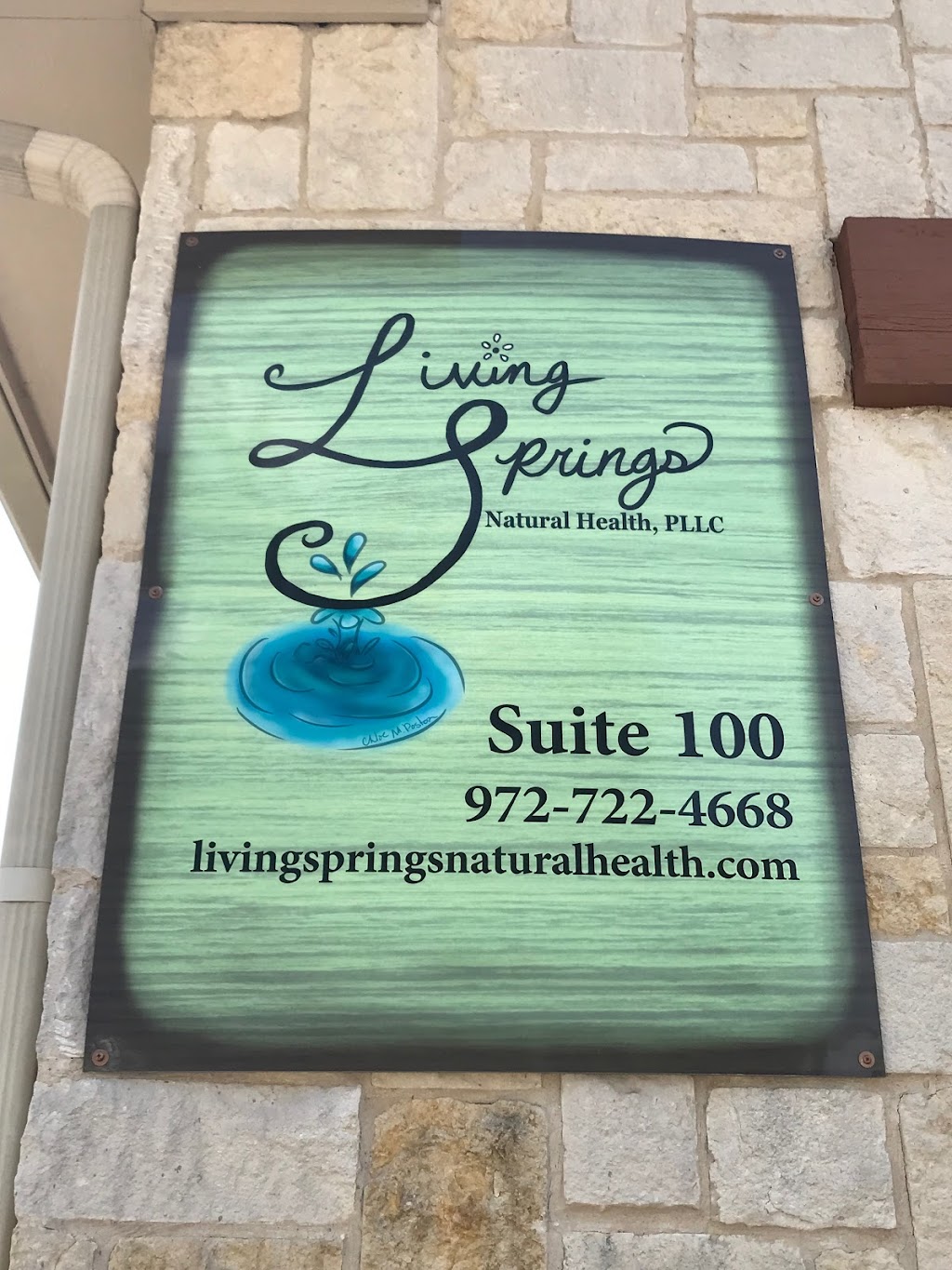 Living Springs Natural Health | 251 Harker Trail, Rockwall, TX 75087, USA | Phone: (972) 722-4668