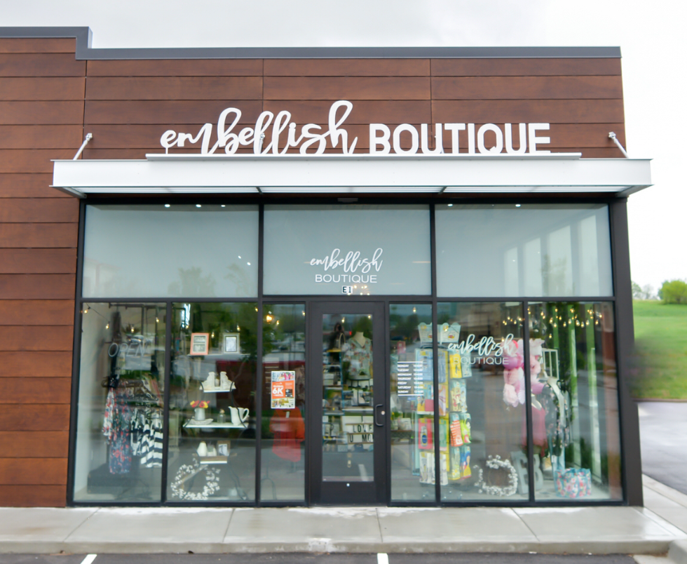 Embellish Boutique | 22414 W 66th St e1, Shawnee, KS 66226, USA | Phone: (913) 745-5380