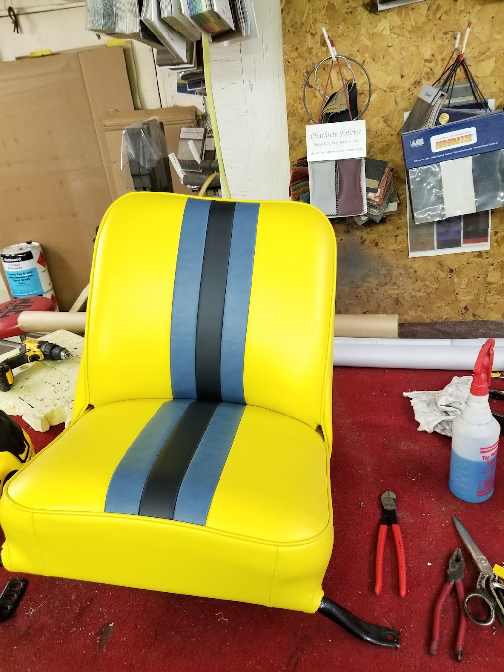 Kirks Kustom Upholstery | 2800 4th Ave E, Shakopee, MN 55379, USA | Phone: (952) 426-5619