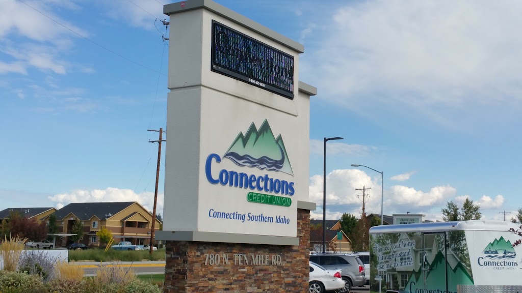 Connections Credit Union | 780 N Ten Mile Rd, Meridian, ID 83642, USA | Phone: (208) 233-5544