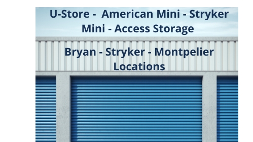 U-Store | 905 E Edgerton St, Bryan, OH 43506, USA | Phone: (419) 636-2545