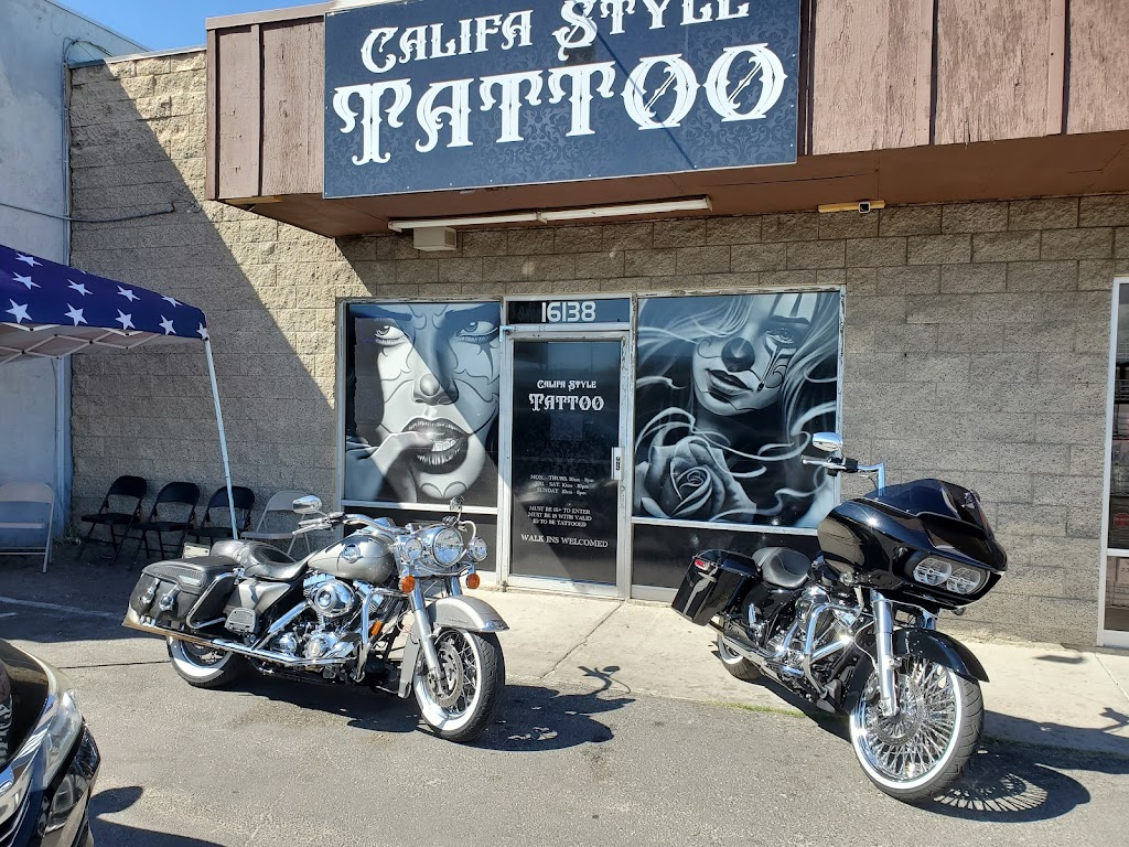 Califa Style Tattoo Ink | 16138 Main St, Hesperia, CA 92345, USA | Phone: (442) 800-5300