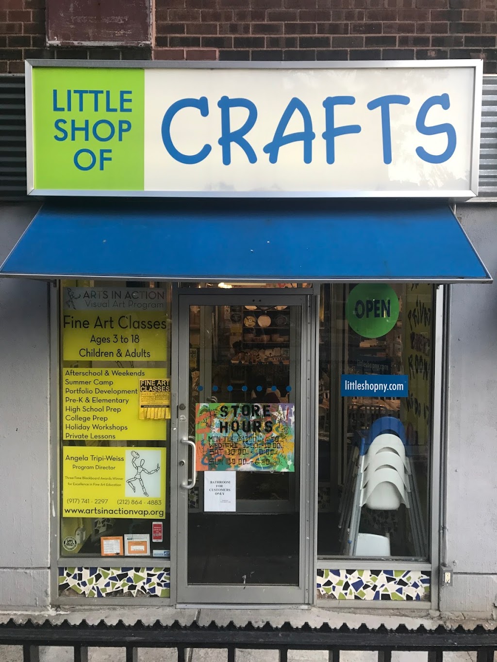 Little Shop of Crafts | 711 Amsterdam Ave, New York, NY 10025, USA | Phone: (212) 531-2723