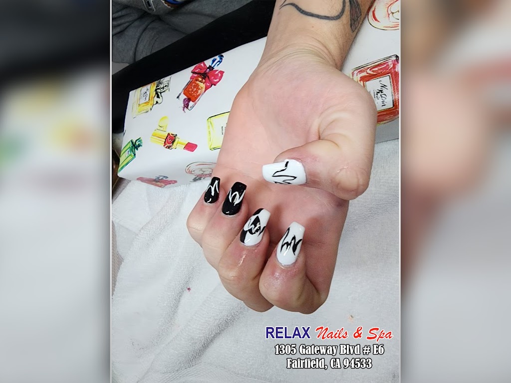 Relax Nails & Spa | 1305 Gateway Blvd E6, Fairfield, CA 94533, USA | Phone: (707) 421-8988