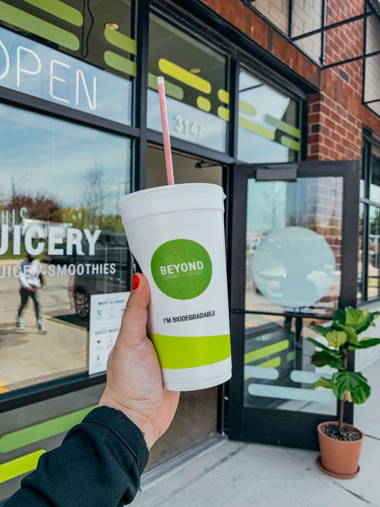 Beyond Juicery + Eatery | 3200 Ann Arbor-Saline Rd, Ann Arbor, MI 48103 | Phone: (734) 882-2263