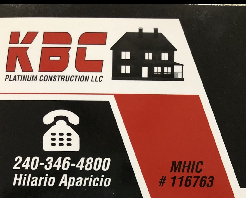 KBC Platinum Construction, LLC | 2528 Rathbone Ct, Waldorf, MD 20602, USA | Phone: (240) 346-4800