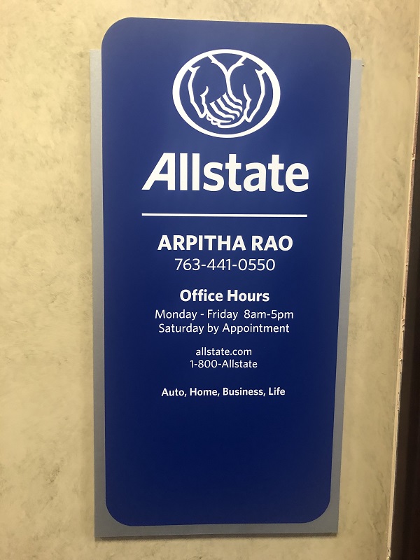 Arpitha Rao: Allstate Insurance | 3585 124th Ave NW Ste 100, Coon Rapids, MN 55433, USA | Phone: (763) 441-0550