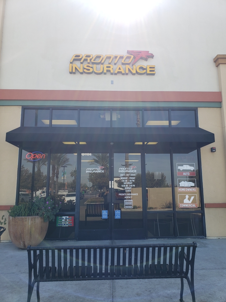 Pronto Insurance Agency | 1601 Panama Ln Ste D104, Bakersfield, CA 93307 | Phone: (661) 397-9800