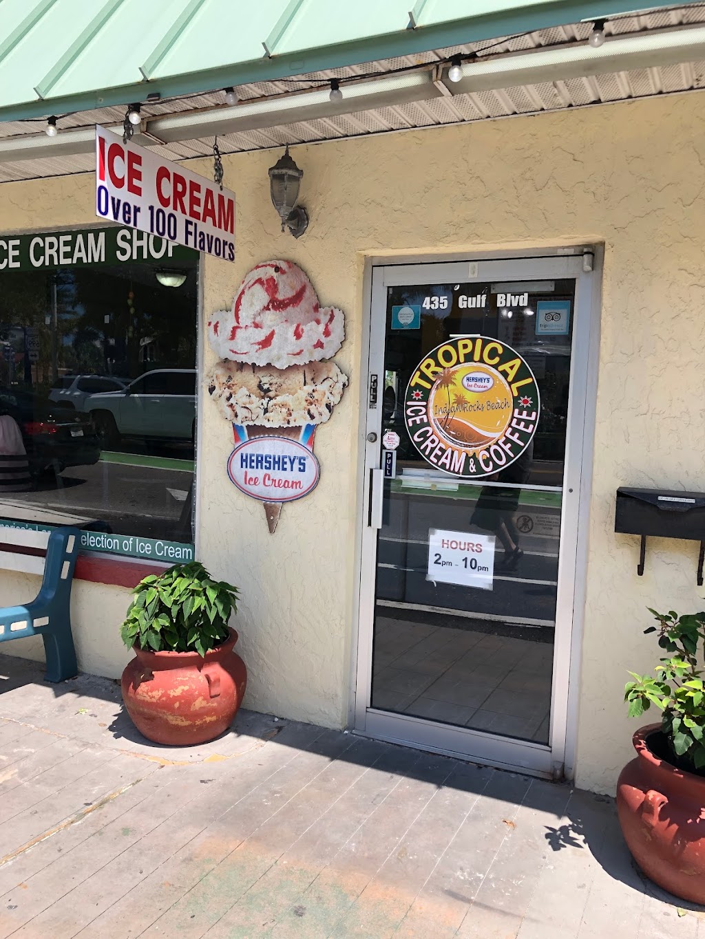 Tropical Ice Cream & Coffee | 435 Gulf Blvd, Indian Rocks Beach, FL 33785, USA | Phone: (727) 674-1500