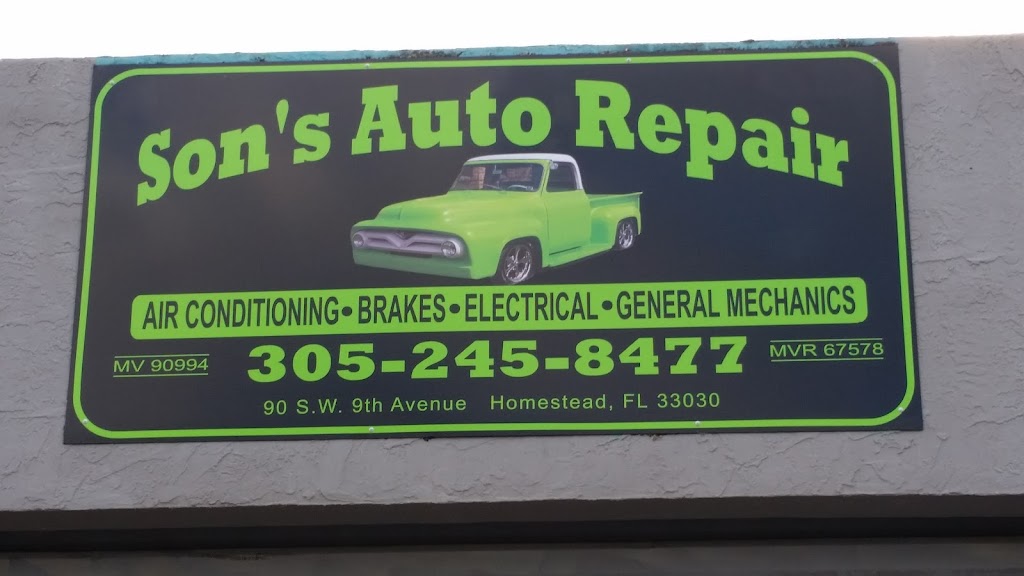 Sons Automotive Repair | 13743 SW 281st St, Homestead, FL 33033, USA | Phone: (305) 245-8477