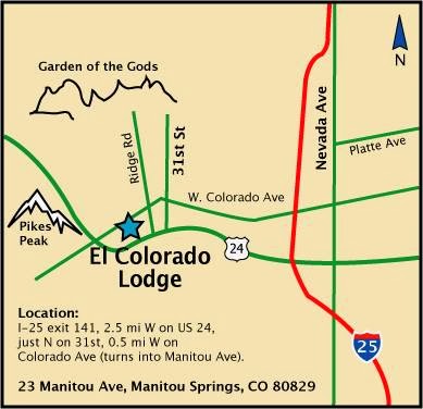 El Colorado Lodge | 23 Manitou Ave, Manitou Springs, CO 80829, USA | Phone: (719) 685-5485