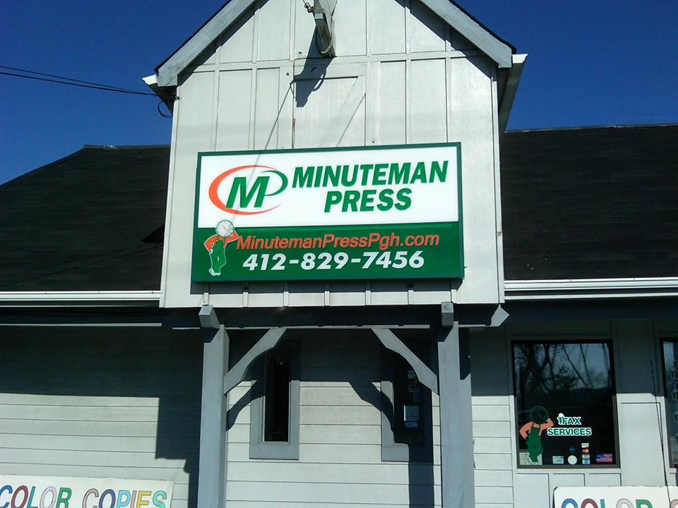 Minuteman Press Printing | 1727 Lincoln Hwy Route 30, North Versailles, PA 15137, USA | Phone: (412) 829-7456