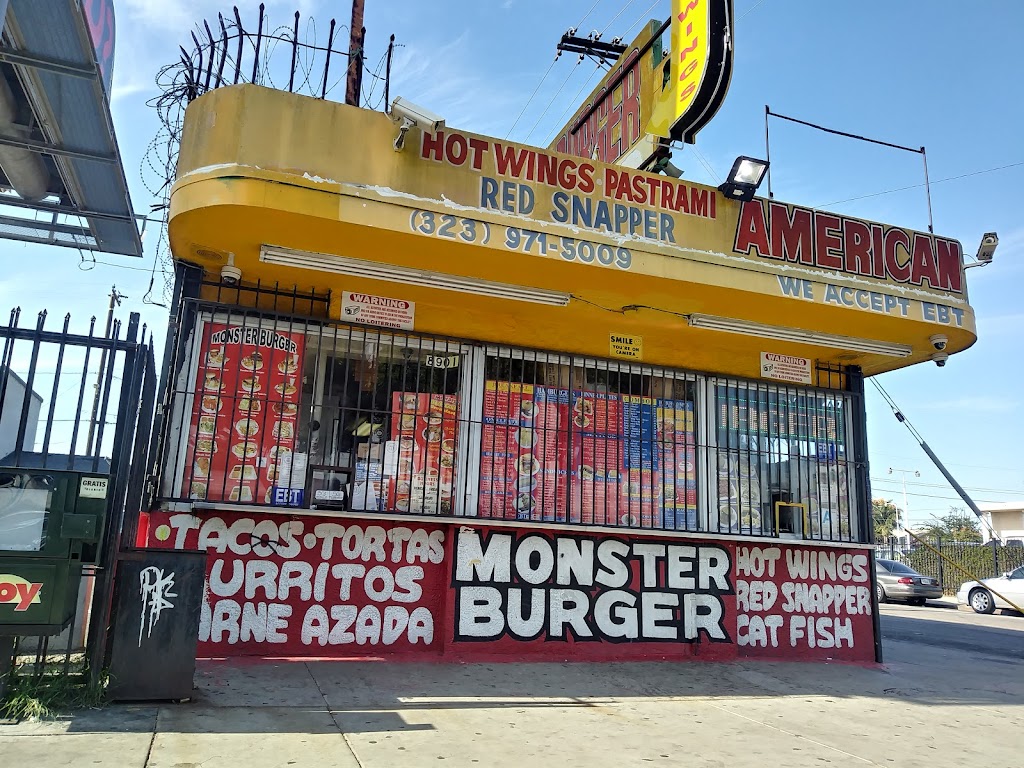 Monster Burger | 8901 S Vermont Ave, Los Angeles, CA 90044, USA | Phone: (323) 971-5009