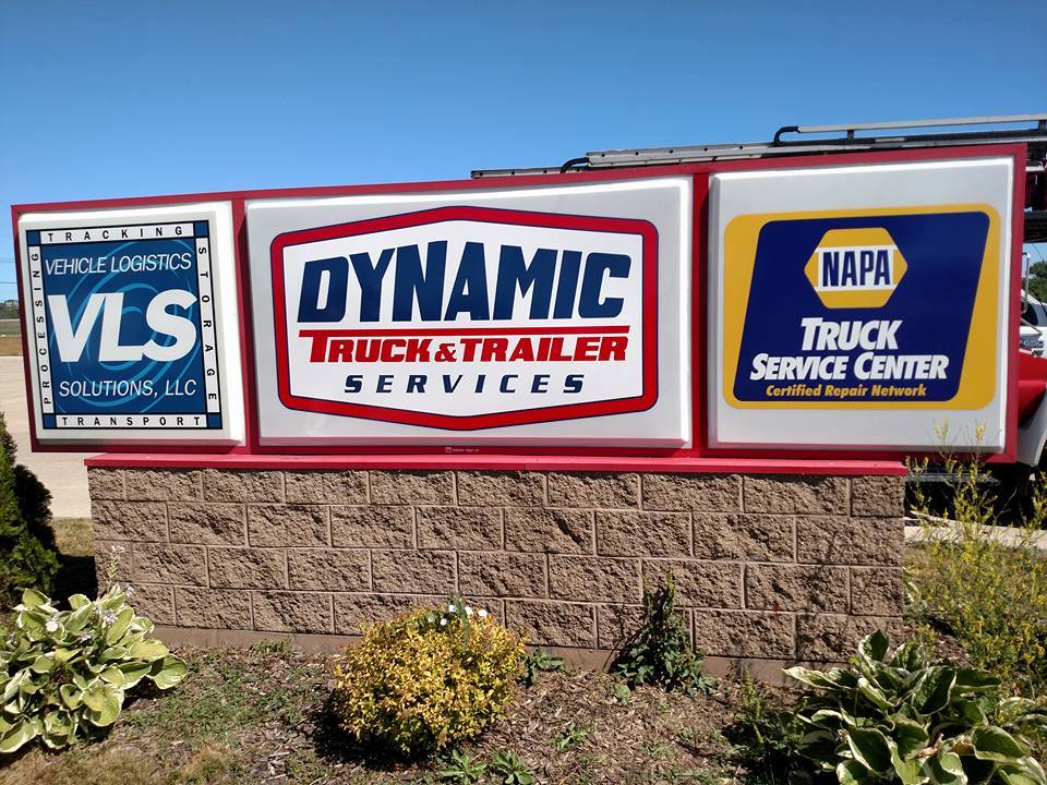 Dynamic Truck & Trailer Services | 1878 Frenchtown Center Dr, Monroe, MI 48162, USA | Phone: (734) 639-1556
